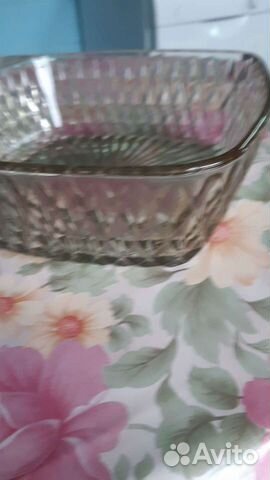 Набор салатников стекло СССР