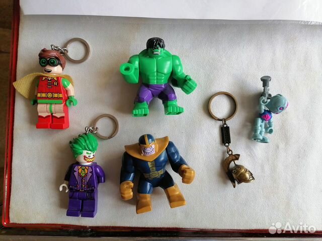 Брелки 3 штуки