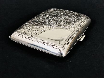 Портсигар антик серебро 1926 год