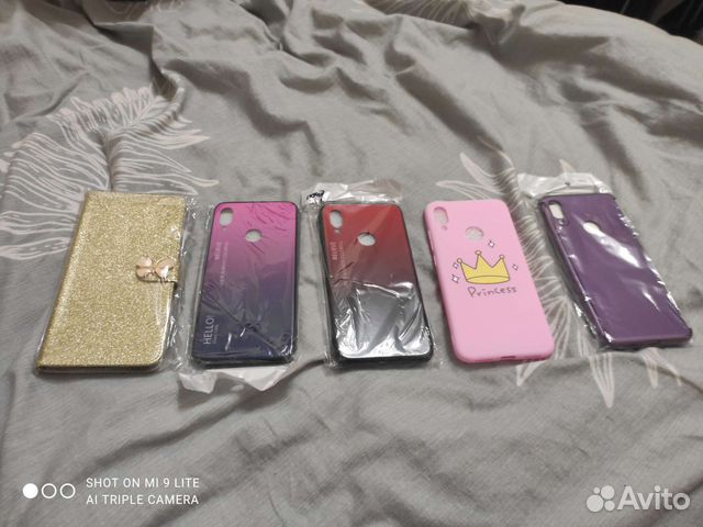 Чехлы новые на телефон redmi note7,защитные стекла