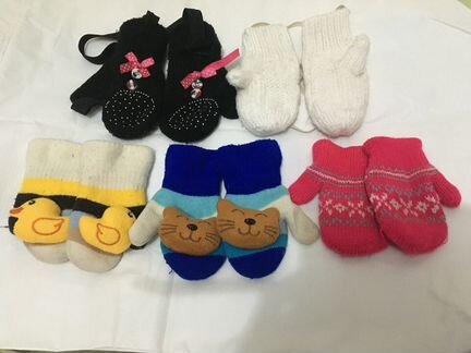 Варежки, манечка, носки детские