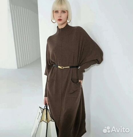 Платье трикотажное большой размер новое