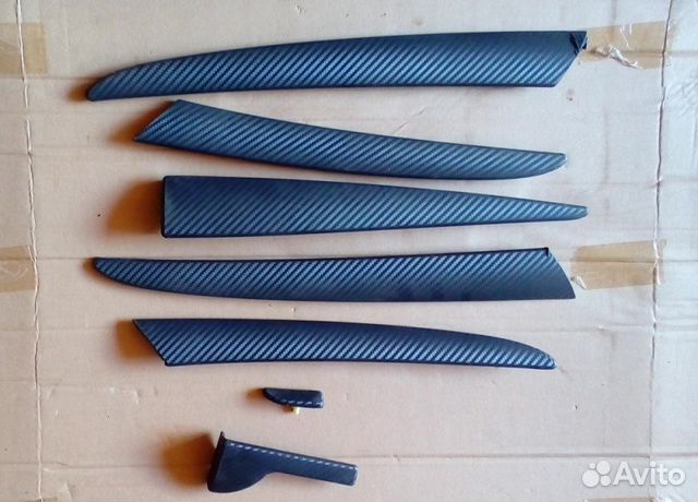Продам вставки бмв Х5 карбон