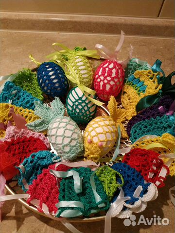 Пасхальные мешочки для яиц