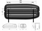 Багажник автобокс на крышу Suzuki Ignis FH, 5-дв объявление продам