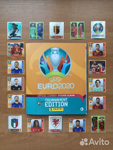 Панини (Panini), Чемпионат Европы по футболу 2020