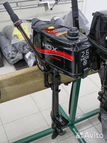 Лодочный мотор 2-х тактный HDX T 2,6 cbms