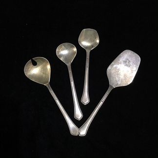 Набор столовых приборов. Мельхиор