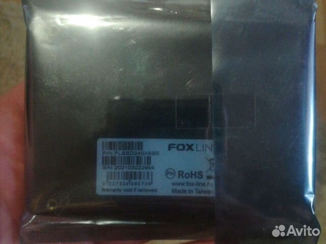 Ssd foxline 240gb прошивка