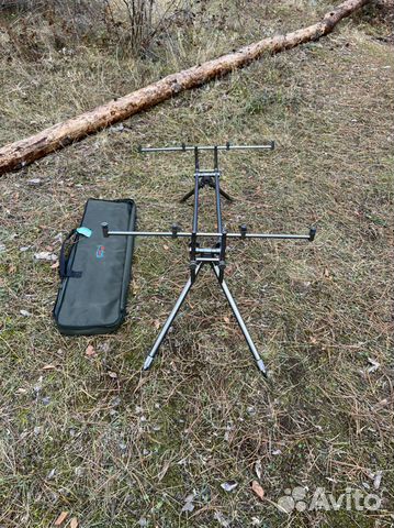 Род-под на 4 удилища нержавейка