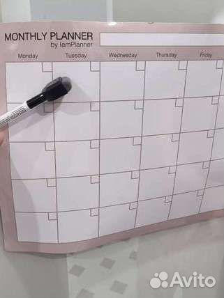 Магнитная доска на холодильник