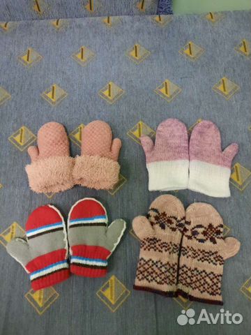 Варежки детские