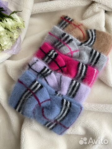 Повязка на голову вязаная