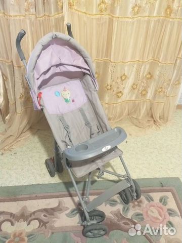 Прогулочная коляска трость бу