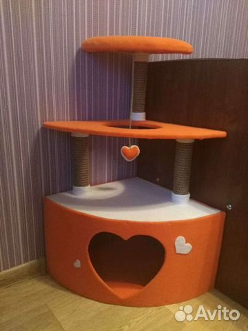 Домик для кошки новый