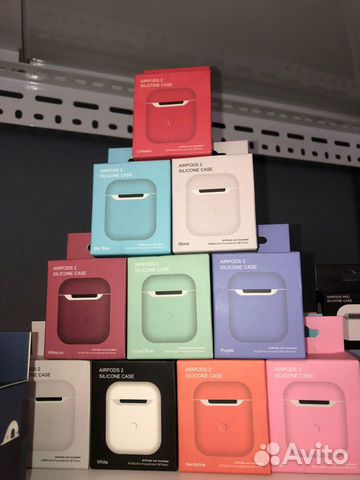 Чехол силиконовый ультратонкий для AirPods 1/2