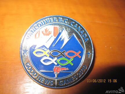 Значки с Олимпиады в Ванкувере