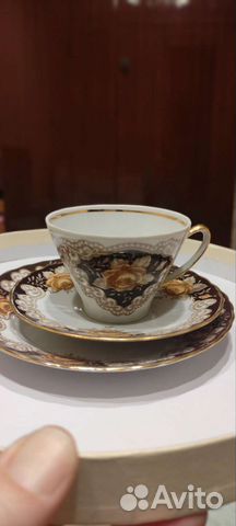 Набор кофейной посуды Рига СССР