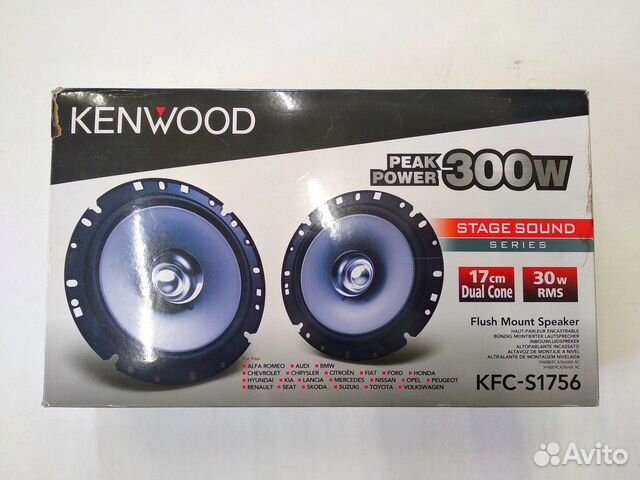 Акустика Kenwood KFC s1756