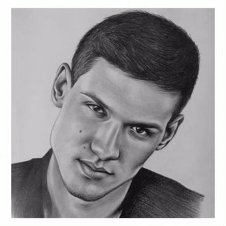 Портрет по фото карандашом