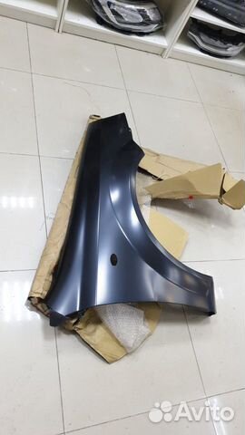 Lacetti sedan 03- Крыло прав с отв для повторителя