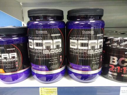 Ultimate Nutrition, bcaa 12000, 457гр
