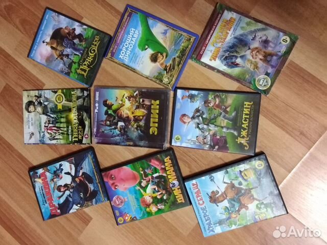 Коллекция DVD дисков 