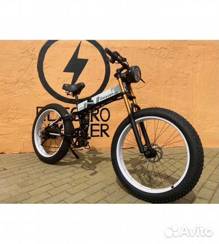 Электровелосипед fatbike GT V8