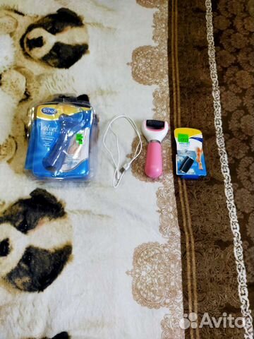 Электрическая пилка для ног scholl