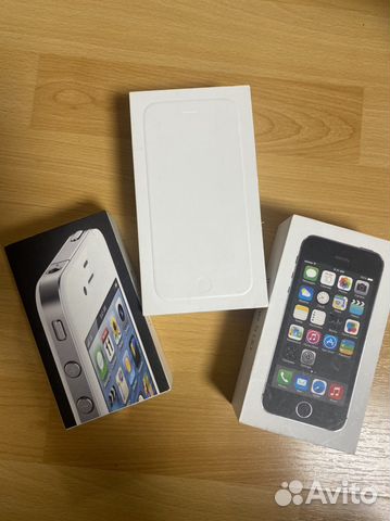 Коробка от iPhone 4, 5S, 6