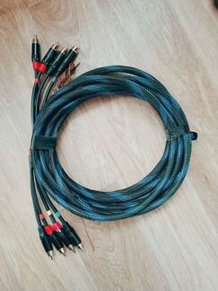 Межблочный кабель 4RCA-4RCA