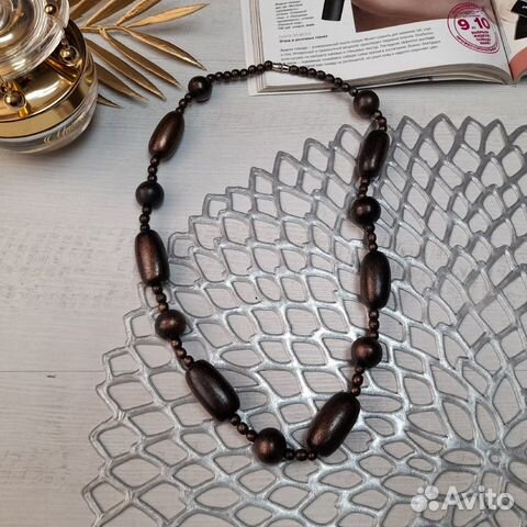 Ч13 Стильная бижутерия из дерева