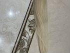 Волосы натуральные блонд60см новые 110 капсул объявление продам