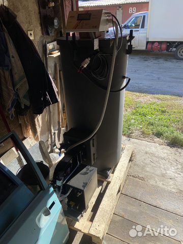 Котел на отработке с водяным контуром