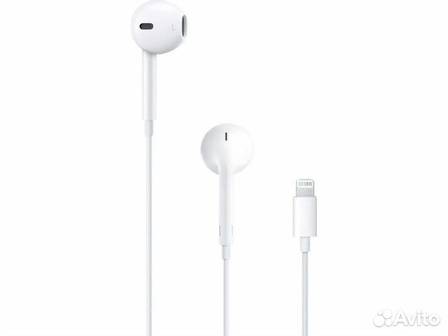 Гарнитура Apple EarPods Lightning Белый