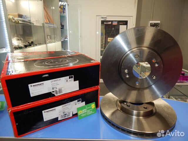 Диски тормозные Santa Fe 2, Sorento 2