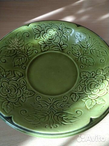 Блюдо керамика СССР