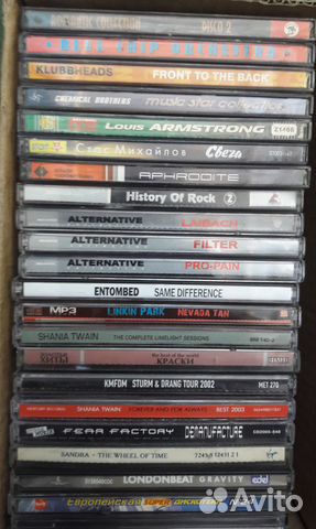 Cd компакт диски музыка
