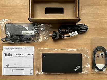 Док-станция Lenovo Thinkpad USB-C Dock Gen2