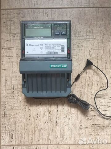 Электросчетчик бу Меркурий 230 ART-01 pqcsigdn