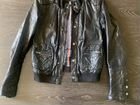 Куртка кожаная женская 44 размер натуральная объявление продам
