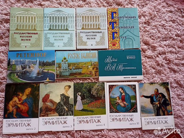 Наборы открыток по тематикам, и штучные, СССР