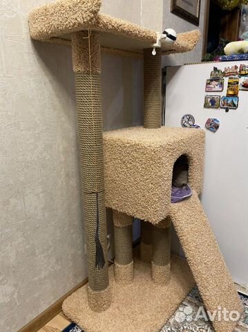 Домик с когтеточкой