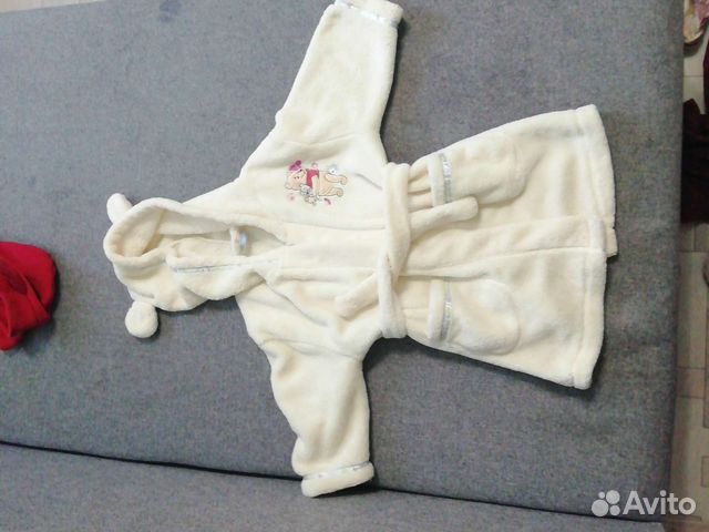 Детский махровый халат