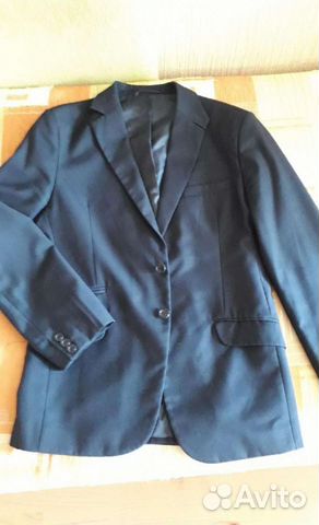 Пиджак школьный синийSkyLake