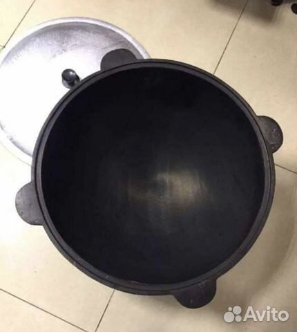 Чyгунный казaн 22л