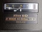 Объектив nikon ED AF nikkor 80-200mm 1:2.8D v3 объявление продам