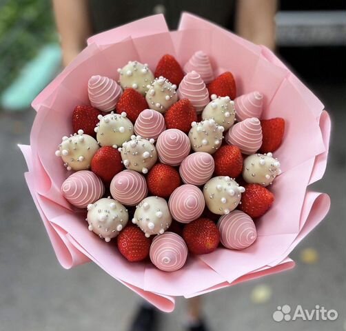 Букет из клубники / Съедобный подарок