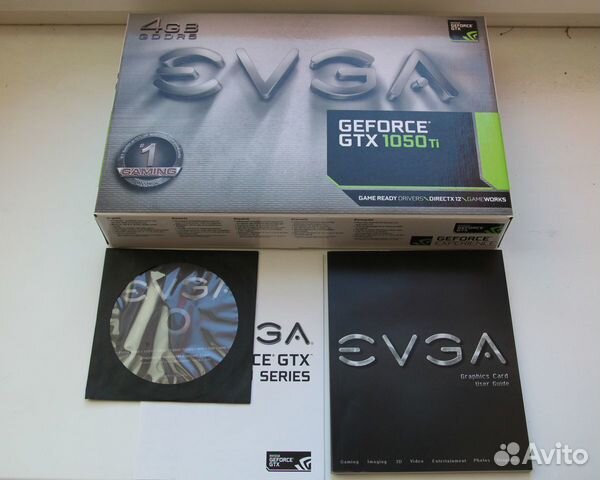 Коробка от видеокарты GTX1050Ti