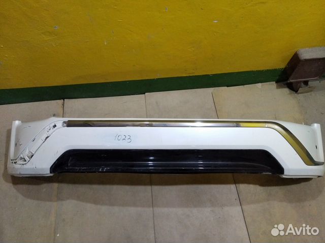 Спойлер переднего бампера Toyota Land Cruiser 200